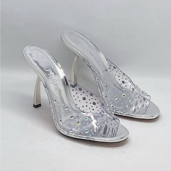 Piferi 115MM Crystal-Embellished Mules size 41 - Picture 6 of 16